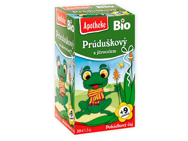 Apotheke Ceai pentru copii BIO bronsic Patlagina