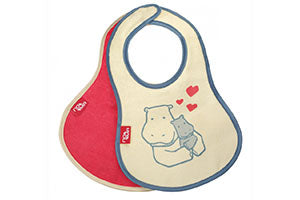 POMA Set de bavete Mama si bebe impermiabile cu lipici 4+  2 buc  (4316)