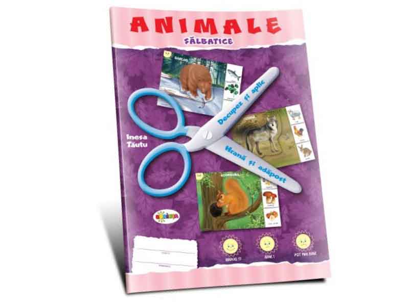 Carte Mapa animale salbat c/d