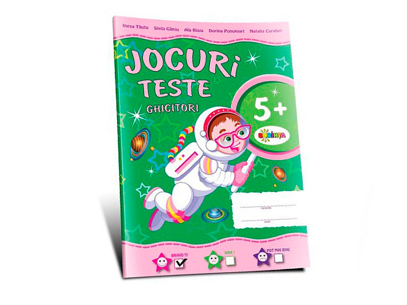 Carte Jocuri Teste 5+