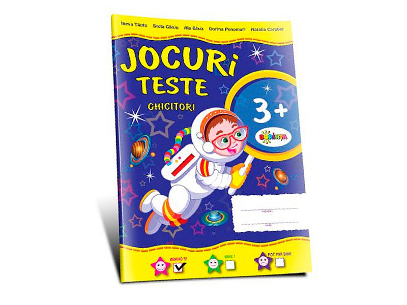 Carte Jocuri teste 3+ c/d