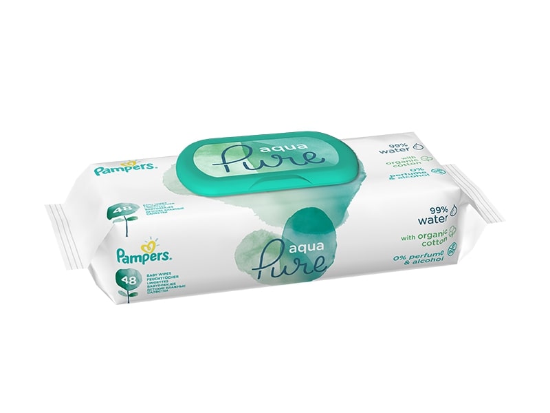 Pampers Serv.umede AQUA PURE 48