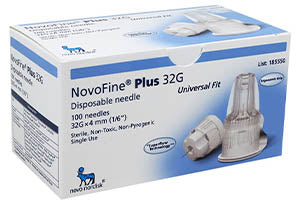 NovoFine ace tubulare din metal 32Gx4mm