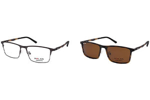 Rama optica Polar 409 col. 428 CLIP-ON din ultem ***