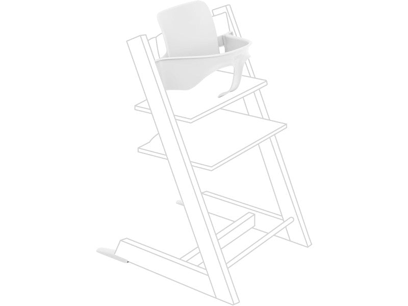 Stokke Tripp Trap Baby Set  scaun de masa White 650003
