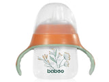 Baboo cana cu nasuc din silicon 150ml Peachy Keen 6M+ 8-143