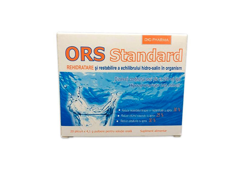 ORS Standard 4.1g pubere pentru solutie orala