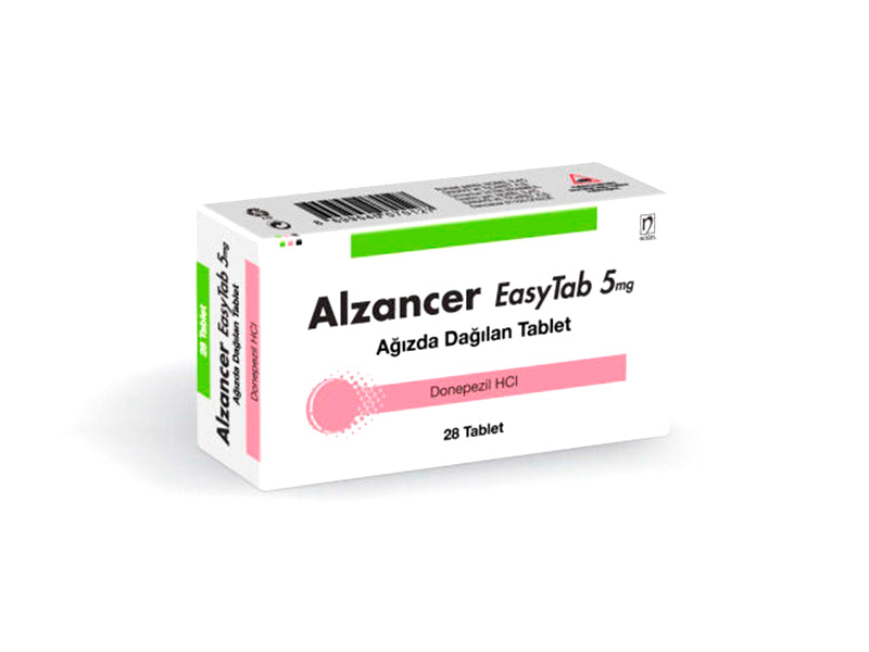 Alzancer Easy Tab 5 мг комп. роговидный