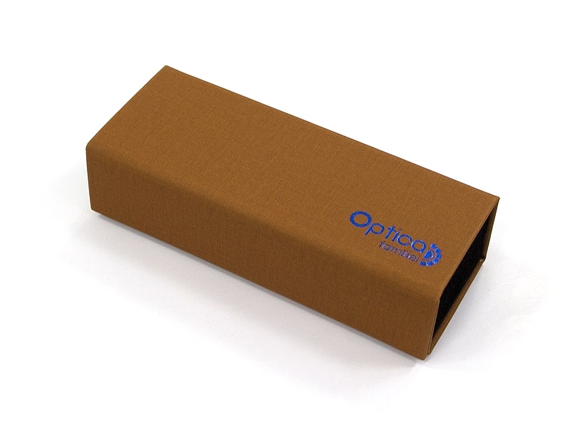 Husa Optica Familiei p/t ochelari din carton culoare maro