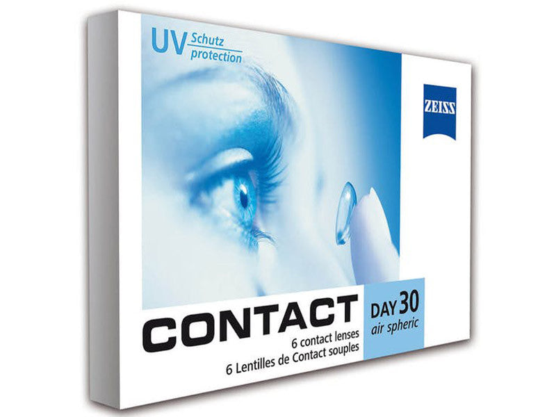 Lentile de contact ZEISS Contact Day 30 Air sferice 1 luna N6 (dioptria -2.25)