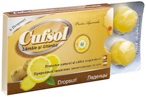 Cufsol comp. de supt Lamie, Ghimbir