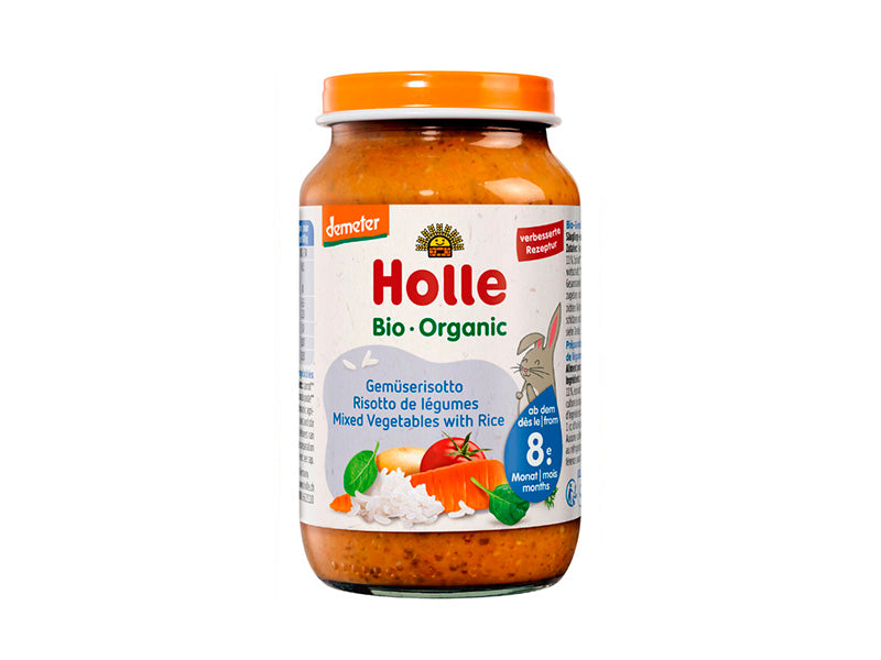 Рисовое пюре Holle с овощным миксом (с 8 месяцев) 220г 