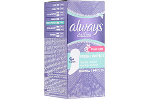 Always Absorb. Dailies Normal fresh 30buc