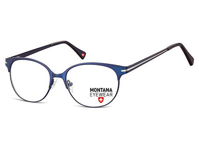 Rama optica Montana MM603B din metal, blue/silver + husa