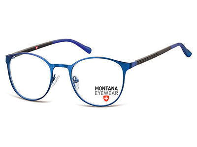 Rama optica Montana MM607D din metal, blue/black + husa