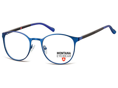 Rama optica Montana MM607E din metal, red/black + husa