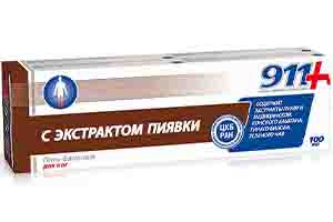 911 Extract Lipitori Gel-Balsam picioare 100ml