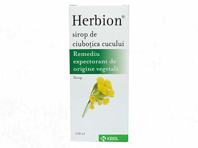 Herbion sirop de ciubotica cucului 150ml
