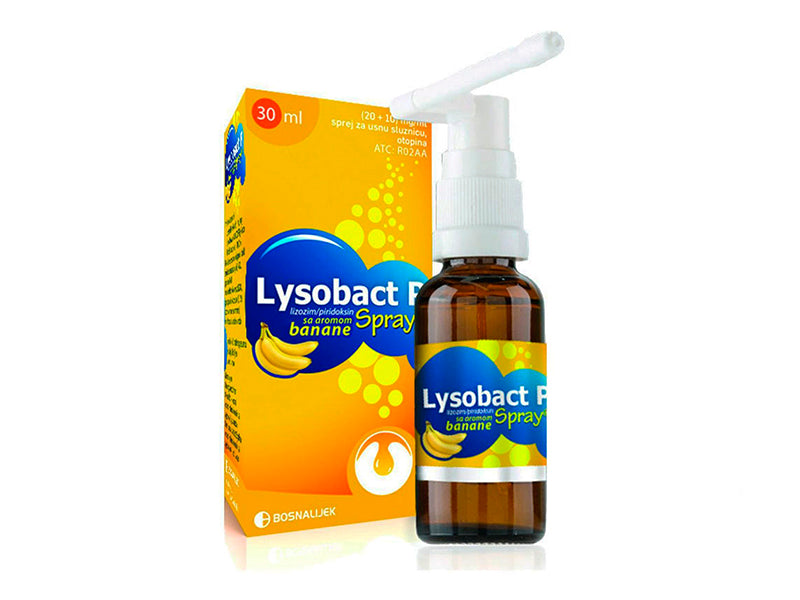 Lysobact P Spray cu aroma de banana 30ml