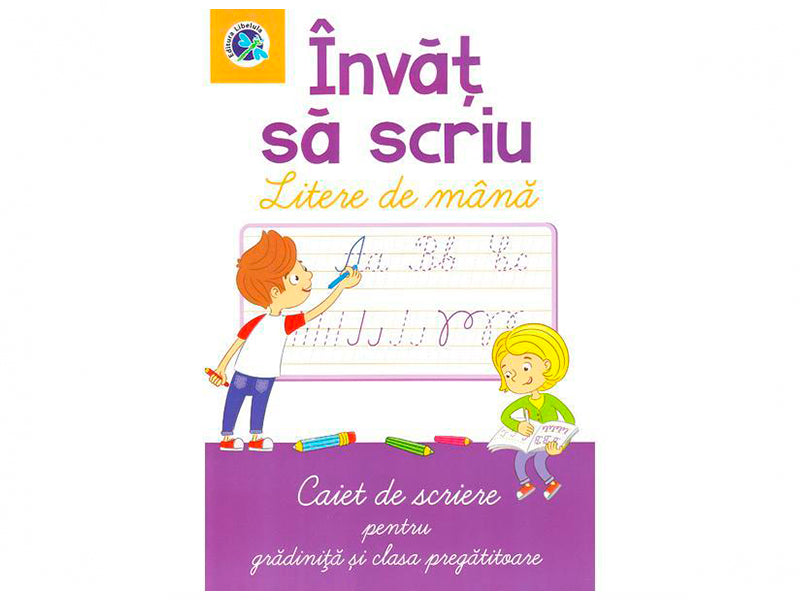 Carte Invat sa scriu litere