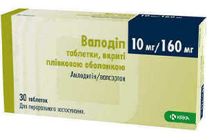 Valodip 10mg+160mg
