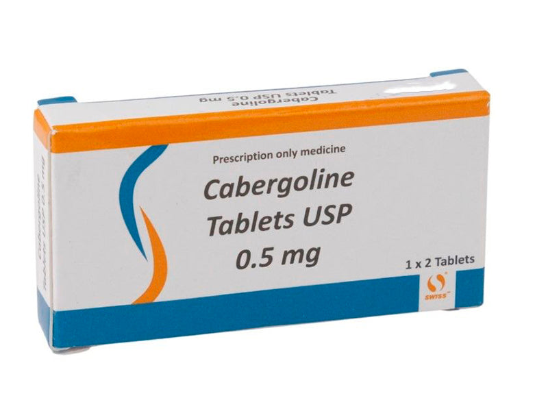 Каберголин 0,5 мг комп. (Достинекс)