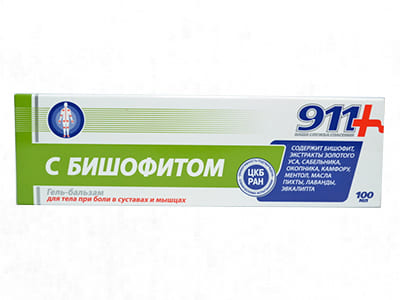 911 Bisofit Gel-Balsam corp 100ml