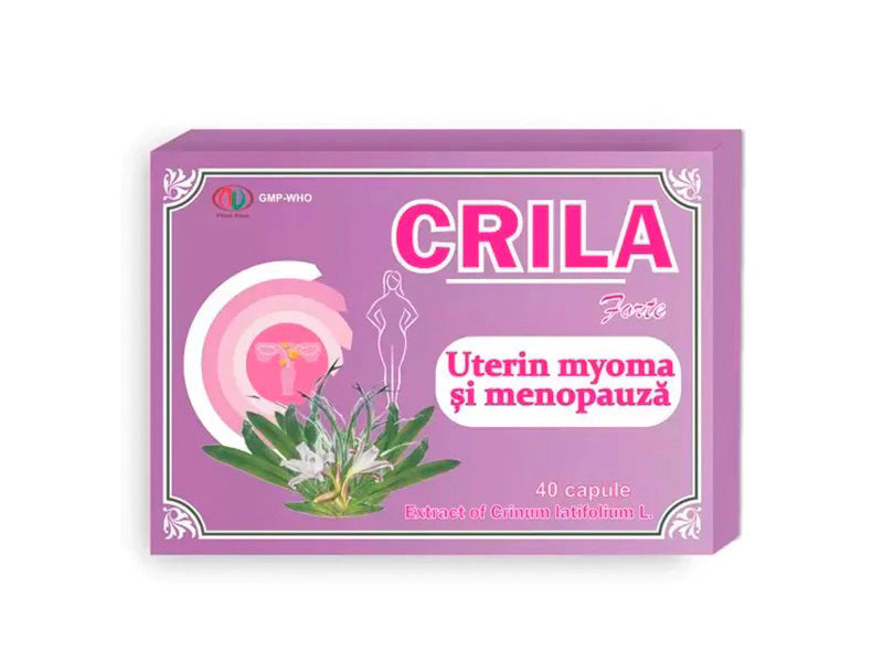 Crila Forte Uterine&Menopause caps. (Set 3+1 Gratis)