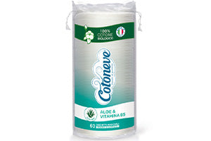 Cotoneve Discuri din bumbac Aloe Vera & Vitamin B5 N60