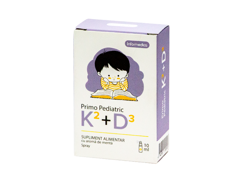 Primo Pediatric K2+D3 spray 400UI 10ml