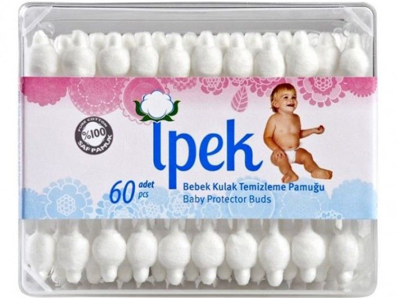 Ipek Organic Betisoare vata copii N60