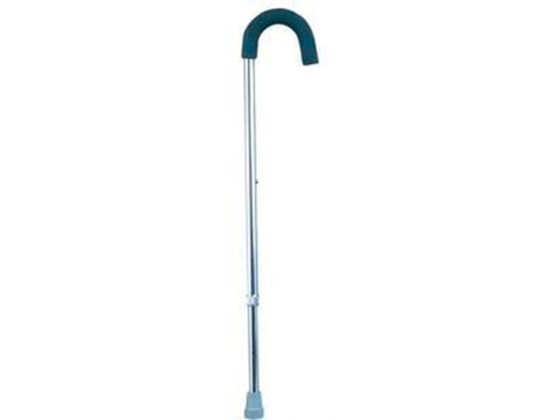 Baston reglabil color crom cu maner curb ALK 528L