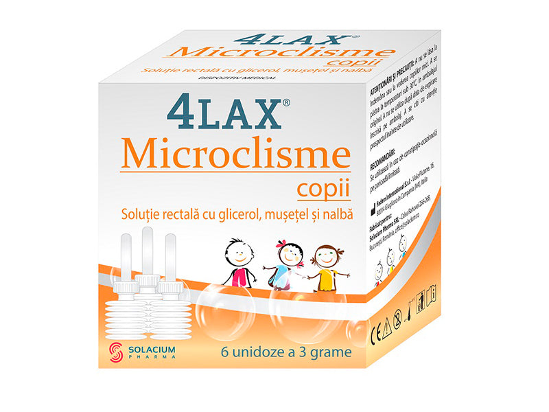 4Lax micro-clisme copii (sol.rect.)