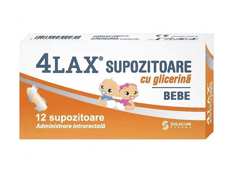 4Lax sup.rect. cu glicerina baby