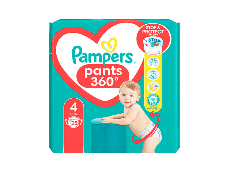 Pampers scutece-chilotei 4