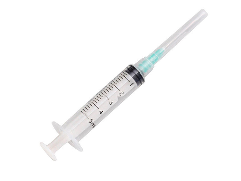 Seringa 5ml 3 componente cu 2 ace