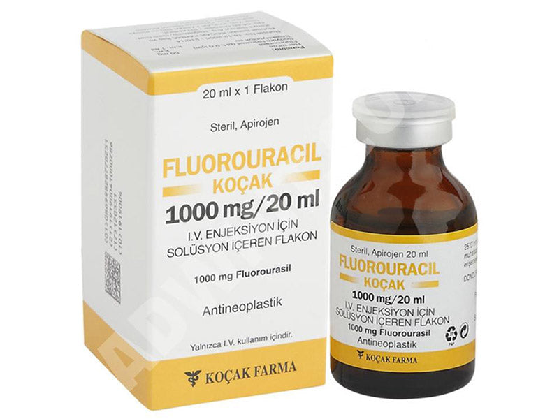 Fluorouracil-Kocak sol.inj IV 1000mg/20ml 20ml