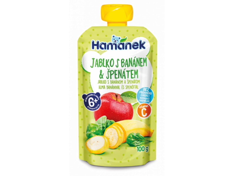 Hamanioc Pireu Mar Banan Spanac 100g