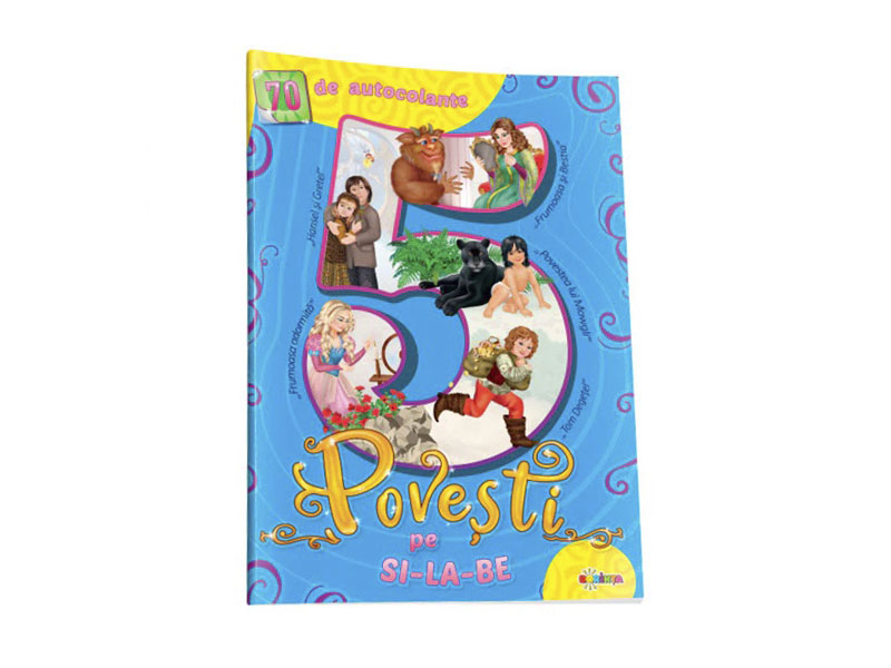 Carte Autocolante Povesti pe silabe(v)
