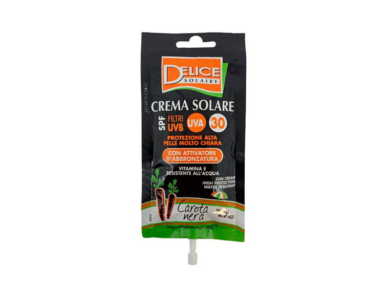 Delice Solaire Carota Nera Crema pt protectie solara SPF30 50ml