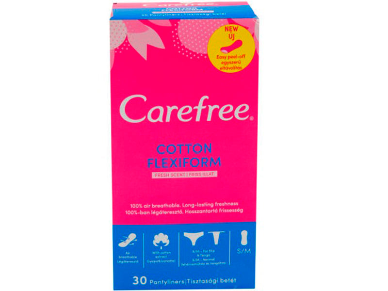 Carefree Absorb. zi Cotton Feel FlexiForm N30