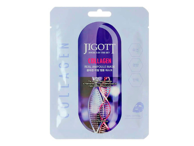 Jigott collagen real ampoule mask 27ml