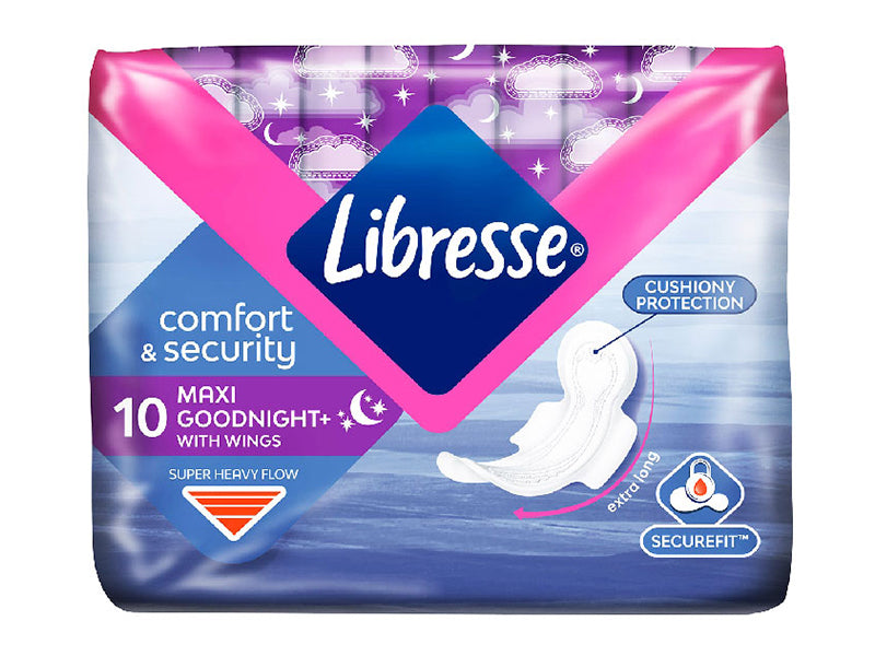 Libresse absorbante critice Comfort & Security Maxi Goodnight