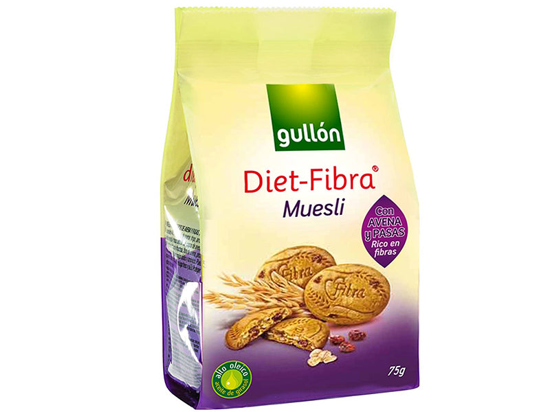 Gullon biscuiti Diet Fibra Muesli 75g