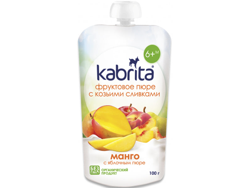 Kabrita Pireu mango-frisca 100gr