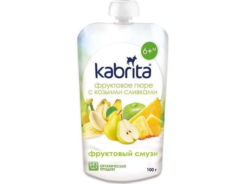 Kabrita Pireu smuzi din fructe-frisca 100gr