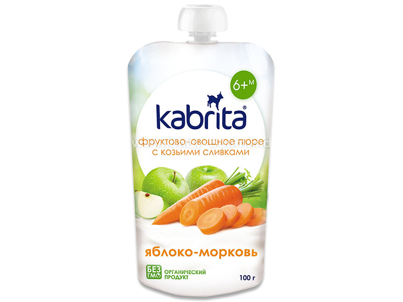 Kabrita Pireu mar-morcov-frisca 100gr