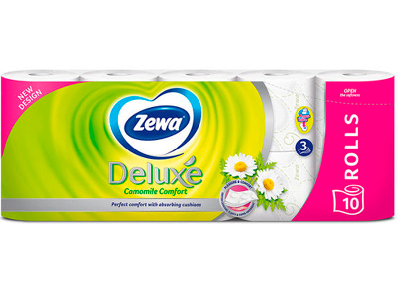 Zewa Deluxe hirtie igienica Camomile Comfort 3 str. N10