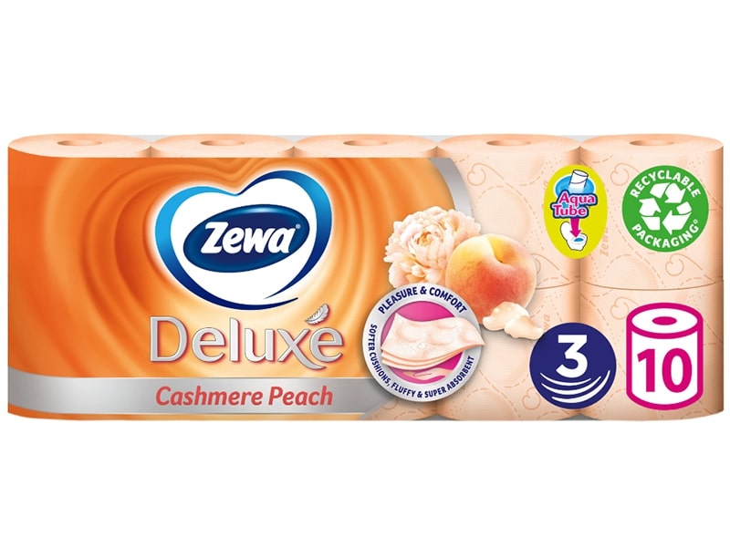 Zewa Deluxe hirtie igienica Cashmere Peach 3 str. N10