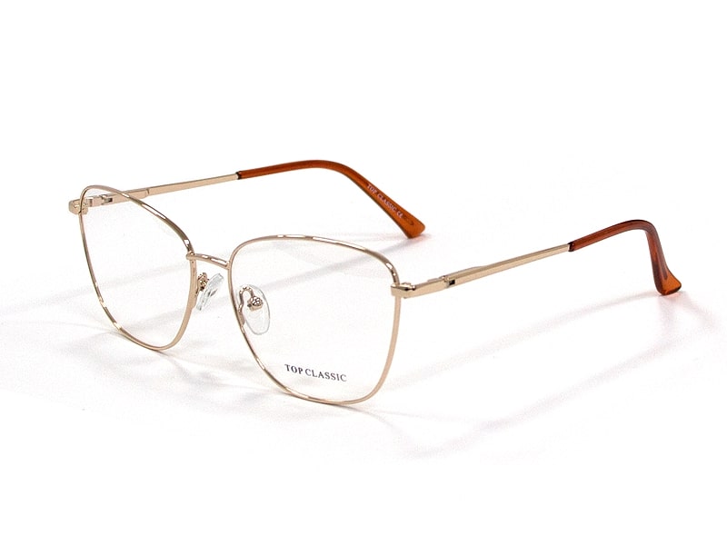 Rama Optica Top Classic TP8993 C4 Gld metal,femei,cat eye